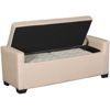 Picture of Joanna Beige Storage Bench with Ottomans