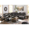 Picture of Leather RAF Power Recline Chaise w/ Adjustable Hea