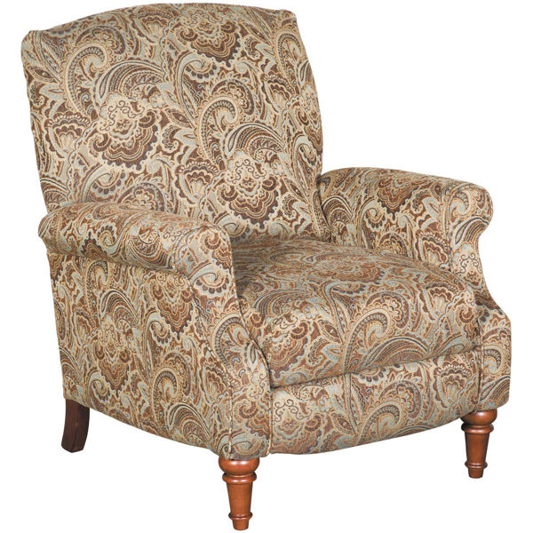 Picture of Chloe Blue Tapestry Recliner