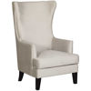 Picture of Amelia Gray Velvet High Back Chair