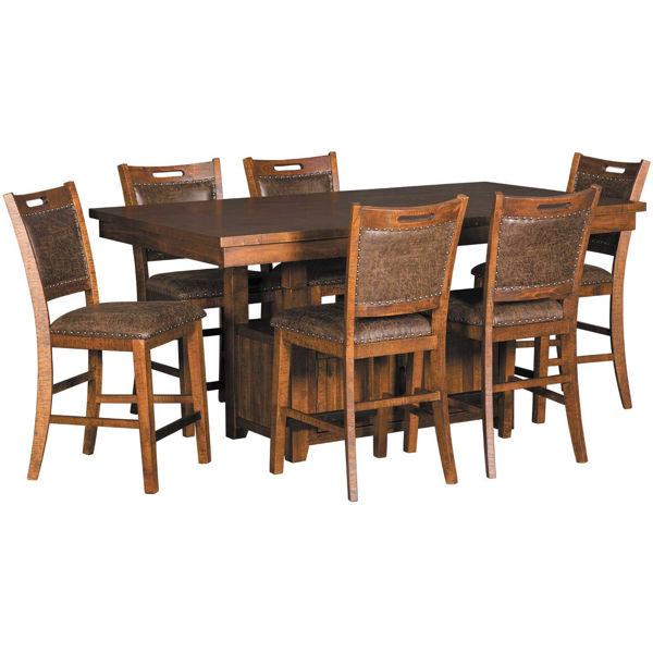 Picture of Fawn 7 Piece Dining Pub Set