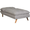 Picture of Leezy Convert-A-Chaise in Grey Linen
