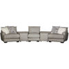 Picture of Antonia Leather 5PC Theater Sectional