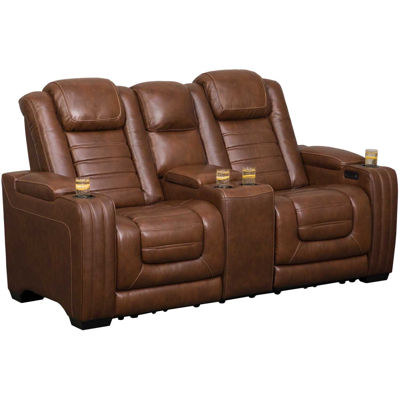 Picture of Backtrack P2 Reclining Console Loveseat