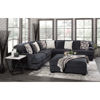 Picture of Rawcliffe Charcoal Cocktail Ottoman