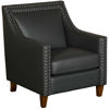 Picture of Erica Charcoal Leather Chair