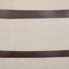 Picture of 20X20 Leather Stripe Stripe Pillow