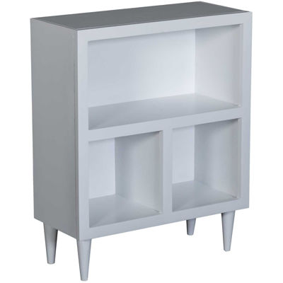 Picture of White Three Bay Storage Cube
