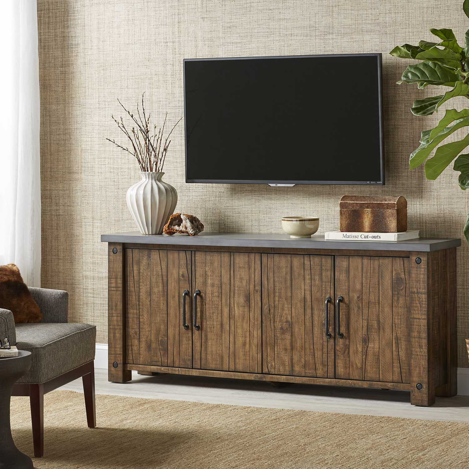 Jasper 72-Inch TV Console IMJA370 | Martin Furniture | AFW.com