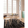 Picture of Blariden Natural and Black 5-Piece Table Set