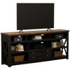 Picture of Qatar 84-Inch Black TV Stand