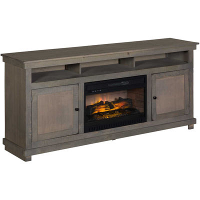 Picture of La Costa Overland Gray 72-Inch Fireplace Console