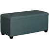 Picture of Aqua Shoe Storage Bench with 2 Cubes