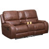 Picture of Austin Reclining Console Loveseat