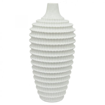Picture of Textured White Vase Tall