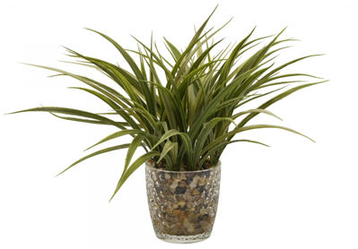 Picture of Faux Grass In Flower Pot