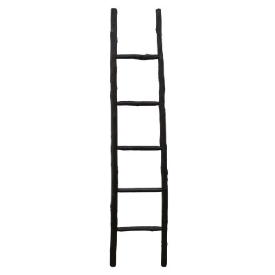 Picture of Wood Ladder Black