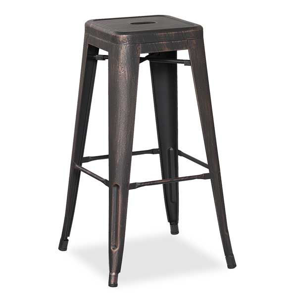 Picture of Black 30" Metal Barstool