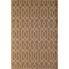Picture of Intertwined Fretwork-Earth Natural 5x8 Rug