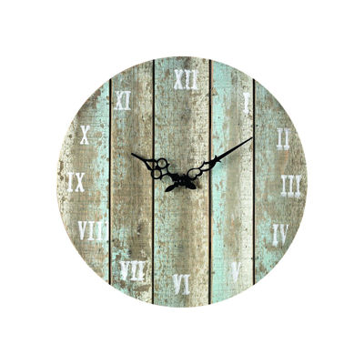 Picture of Wooden Outdoor Wall Clock