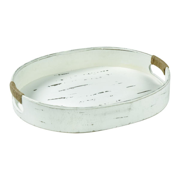 Picture of Waterfront Oval White Tray