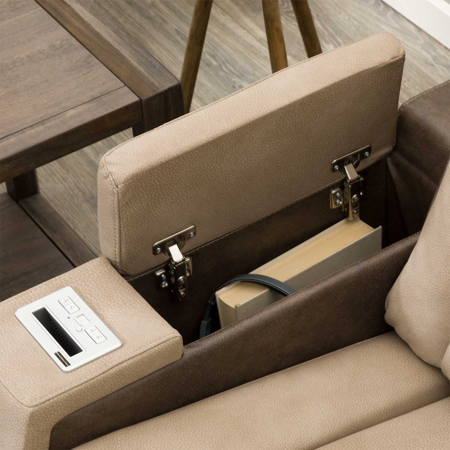 Nex Gen P3 Zero Gravity Recline Console Loveseat | Q-220PRL | AFW.com