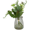 Picture of Greenery Arrangement in Glass Vase