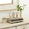 Picture of Aluminum And Wood Love Sign