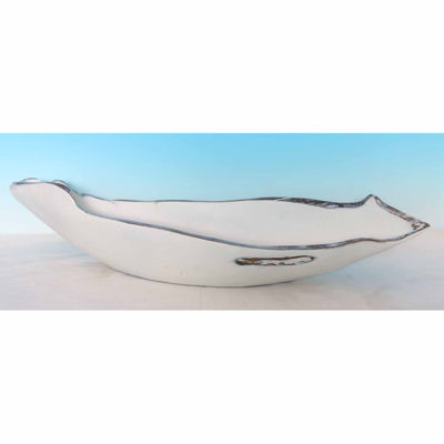 Picture of Organic Shape White Bowl