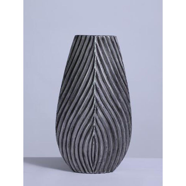 Picture of Black Etched Vase 16"