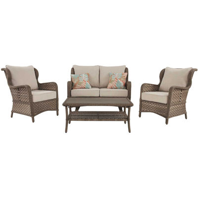 Picture of Clear Ridge 4 Piece Outdoor Patio Set