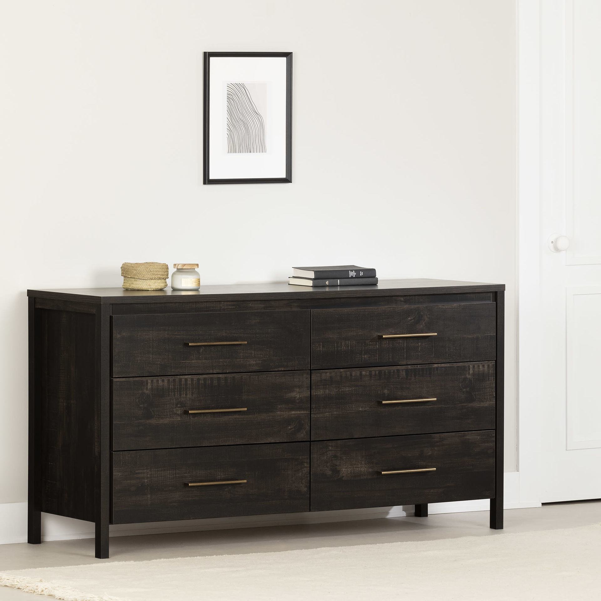 13557 - 6-DRAWER DOUBLE DRESSER | AFW.com