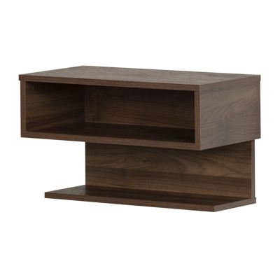 Picture of Sazena - Floating Nightstand, Natural Walnut