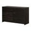 Picture of Londen - 6-Drawer Double Dresser, Rubbed Black