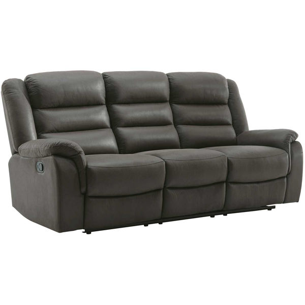 Welota Gray Recline Sofa with Drop Table | Z7-614RS | AFW.com
