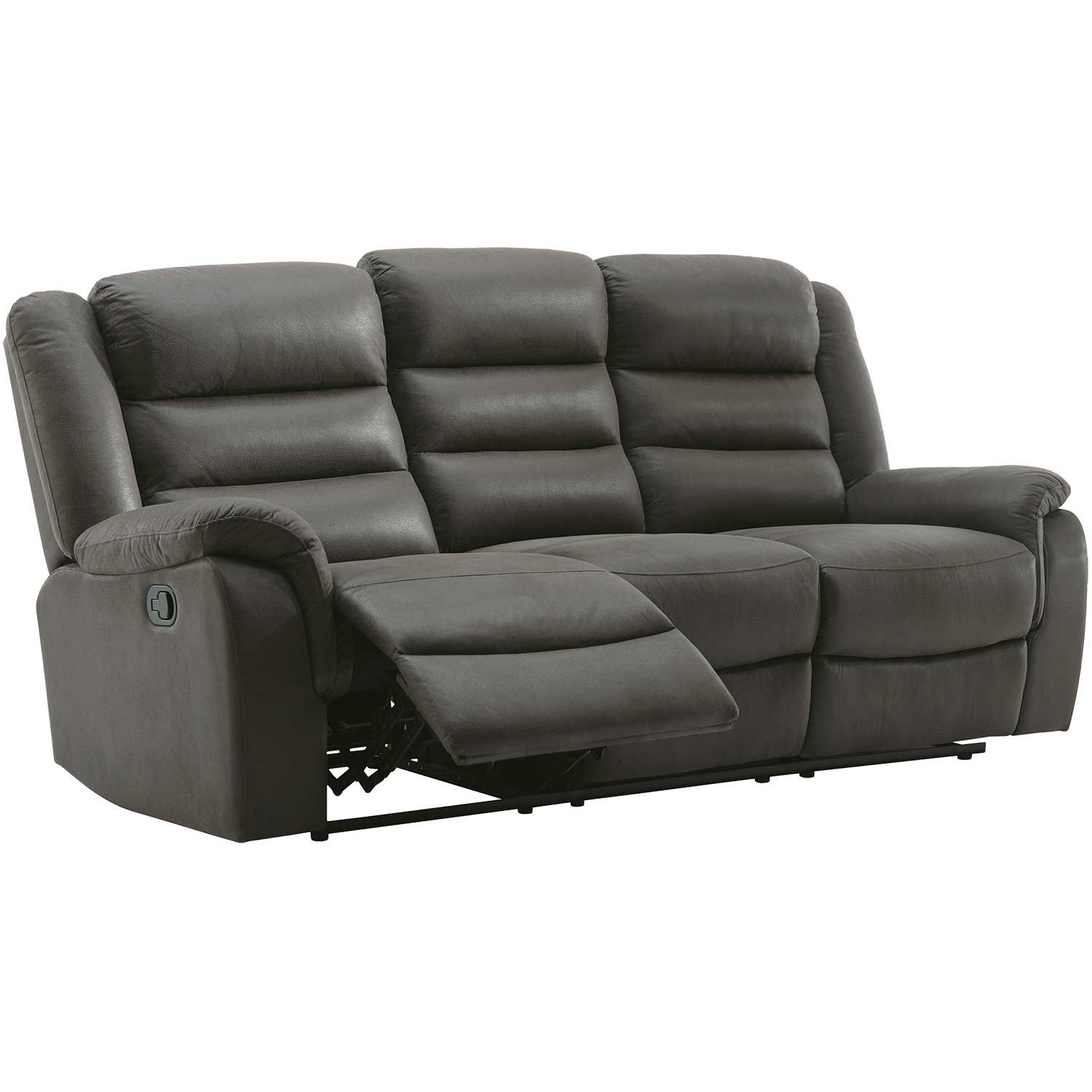 Welota Gray Recline Sofa with Drop Table | Z7-614RS | AFW.com