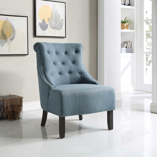 Evelyn Tufted Chair | SB586-B84 | AFW.com