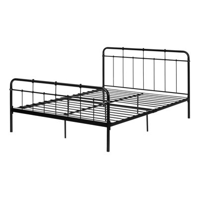 Picture of Versa - Queen Metal Platform Bed, Black