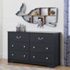 Picture of Aviron - 6-Drawer Dresser, Blueberry