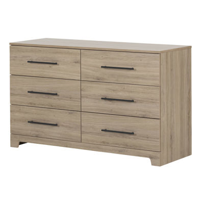 Picture of Primo - 6-Drawer Dresser, Rustic Oak