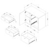 Picture of Interface - Storage Unit with File Drawer, White 