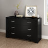 Picture of Step One - 6-Drawer Dresser, Black