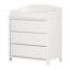 Picture of Cotton Candy - Changing Table with Drawers, White