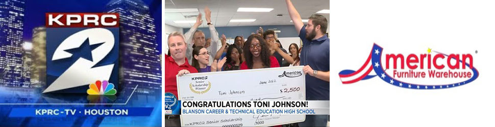 KPRC 2 Senior Scholarships | AFW Surprises Toni Johnson with $2,500 Scholarship