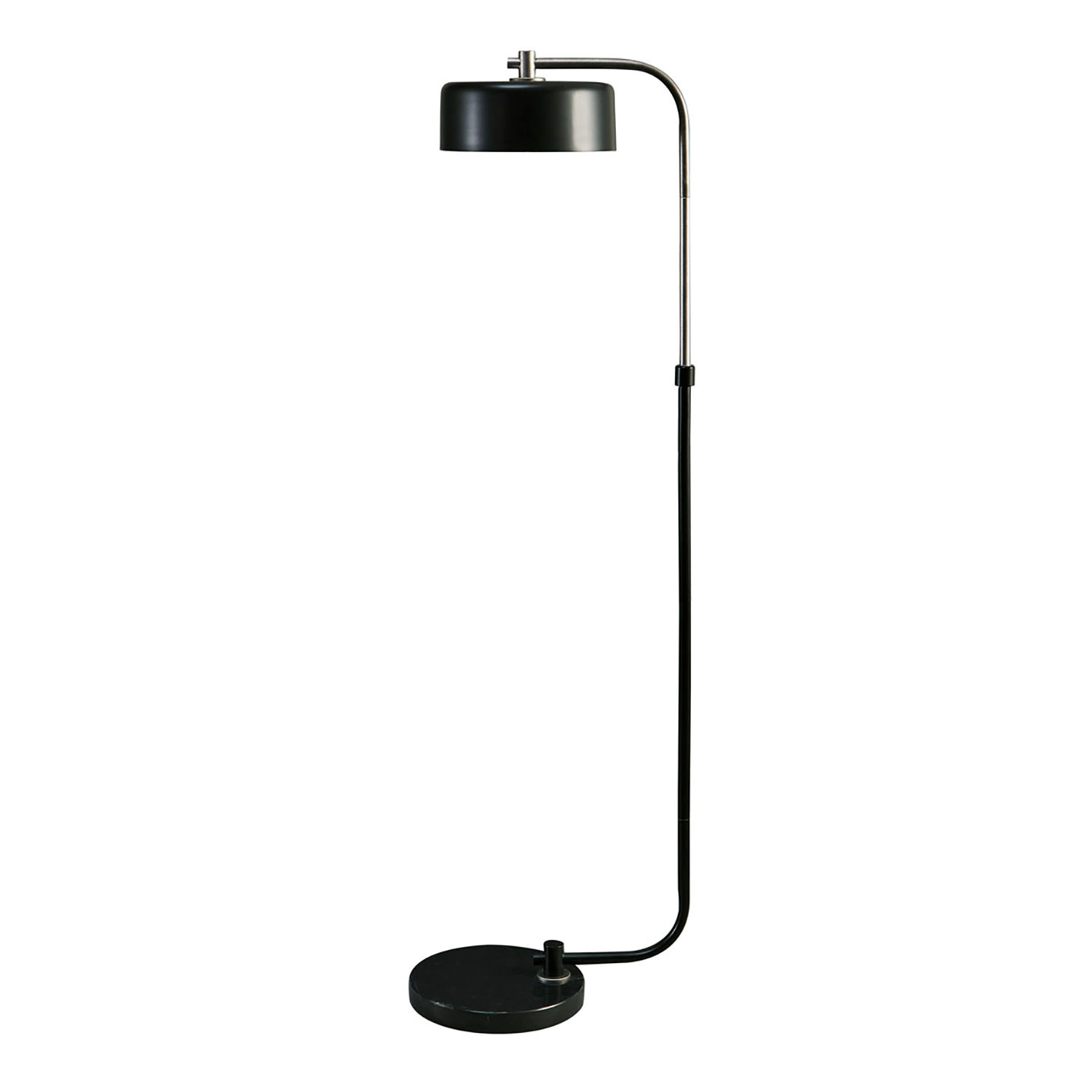 Lite Source Monita Black LED Large Modern Arc Floor Lamp - #87W80