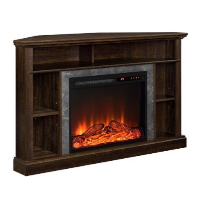 Picture of Overland - 47" Corner Fireplace, Espresso