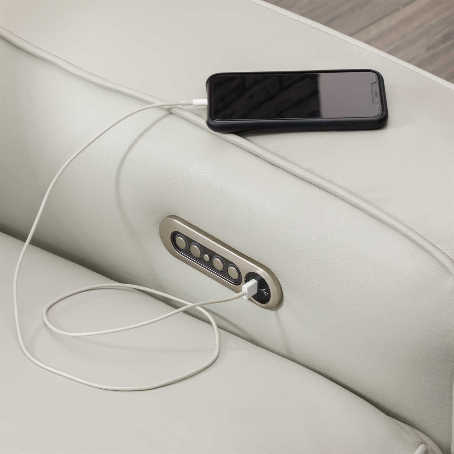 Kenzo 6PC P2 Leather Sectional | 1G-8917-6PC | AFW.com