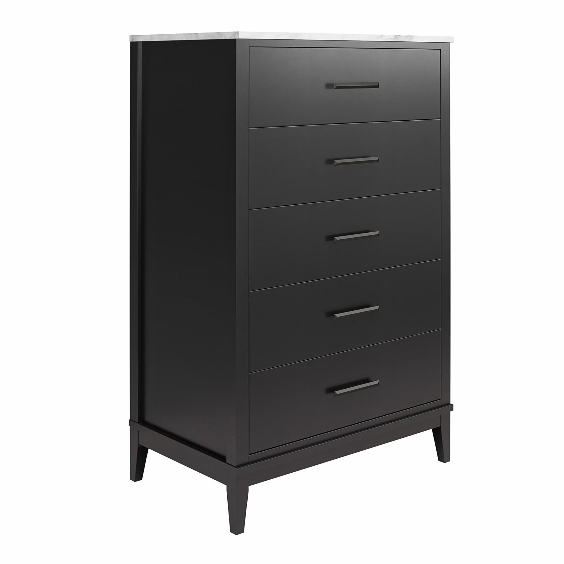 2298872 Lynnhaven Tall 5Drawer Dresser, TwoTone