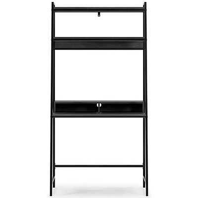 Picture of Yarlow 36" Home Office Desk with Shelf, Black