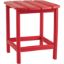 Picture of Sundown Treasure Adirondack End Table Red